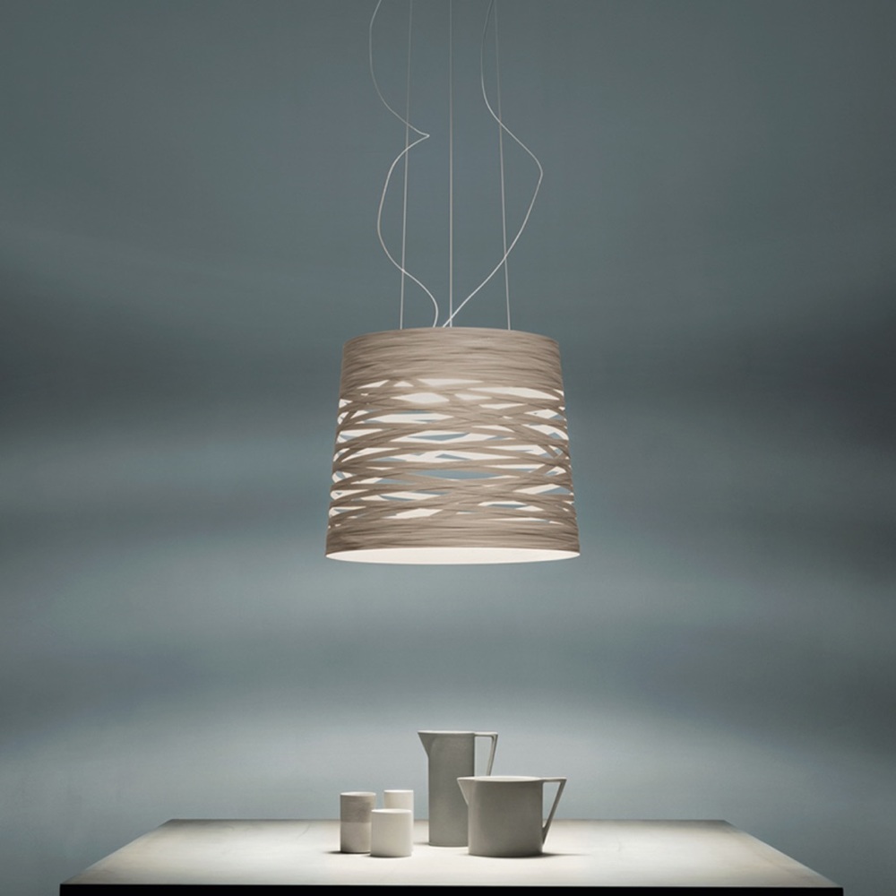 FOSCARINI Tress Large Pendant Lights Grey